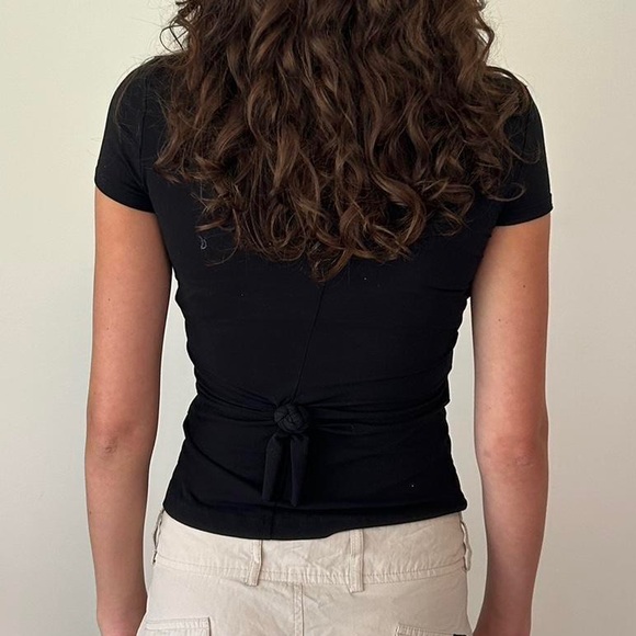 Helmut lang knotted tee black - Picture 2 of 2